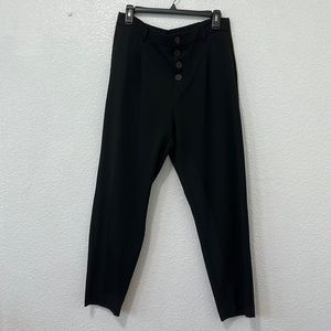 zara • black trousers